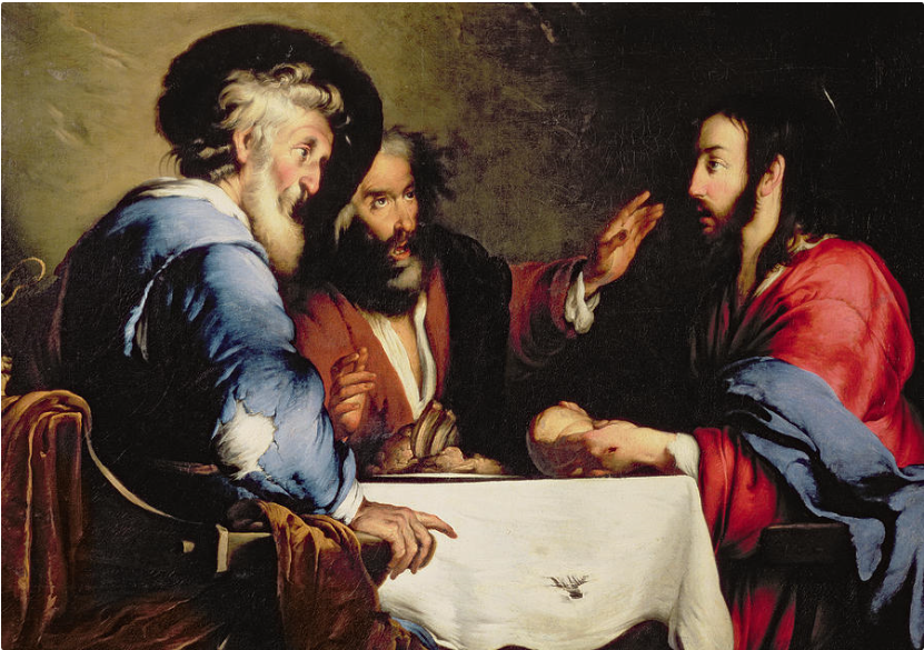 Supper at Emmaus by Bernardo Strozzi (1581-1644)