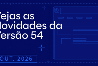 O título “O que há de novo no Logos? Outubro de 2026” em um fundo azul escuro.